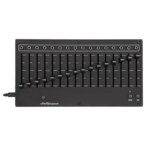 AtoVproject 16n Faderbank CV and MIDI Controller (Black)