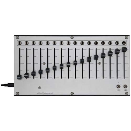 AtoVproject 16n Faderbank CV and MIDI Controller (Silver)