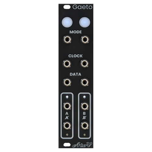 AtoVproject Gaeto Eurorack Clock Divider and Logic Module (Black)