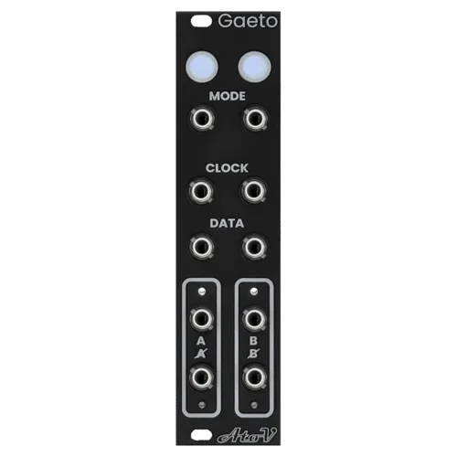 AtoVproject Gaeto Eurorack Clock Divider and Logic Module (Black)