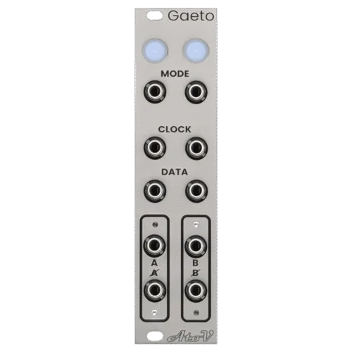 AtoVproject Gaeto Eurorack Clock Divider and Logic Module (Silver)