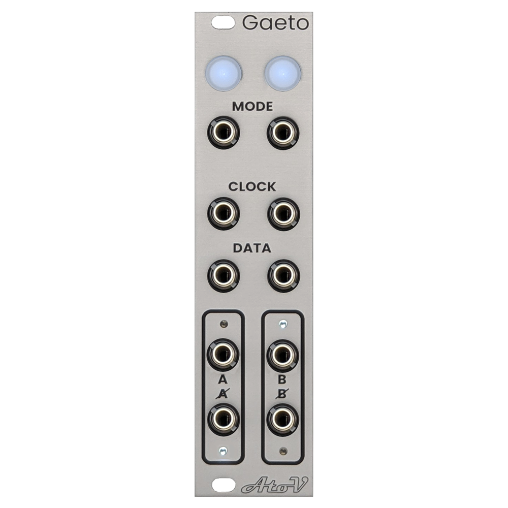 AtoVproject Gaeto Eurorack Clock Divider and Logic Module (Silver)