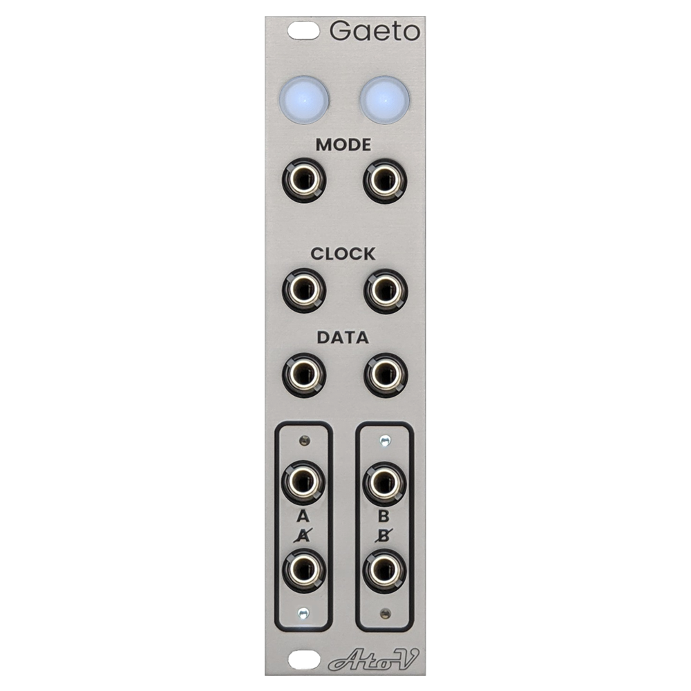 AtoVproject Gaeto Eurorack Clock Divider and Logic Module (Silver)