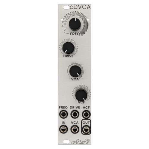 AtoVproject cDVCA Eurorack VCA Module (Silver)