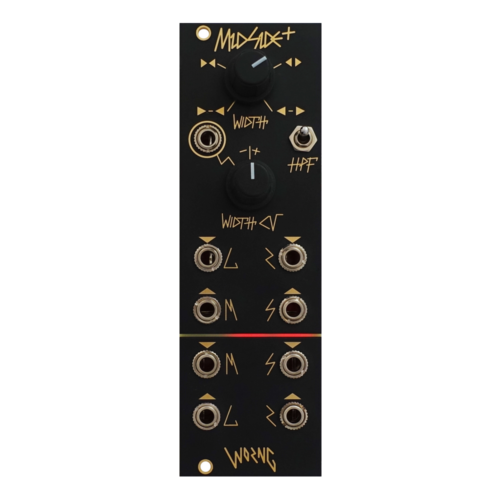 Worng Electronics MidSide+ Eurorack Thru-Zero Stereo Processor Module