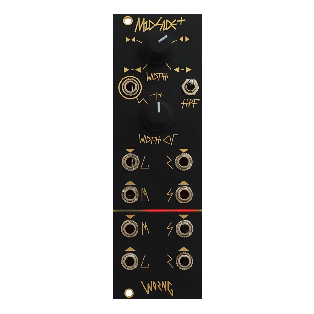 Worng Electronics MidSide+ Eurorack Thru-Zero Stereo Processor Module