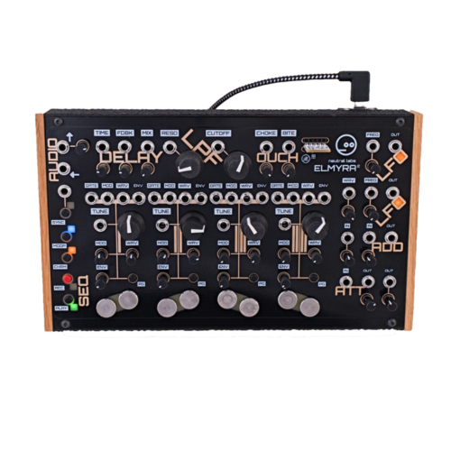 Neutral Labs Elmyra 2 Desktop Four Voice Hybrid Drone Synthesizer (Black)