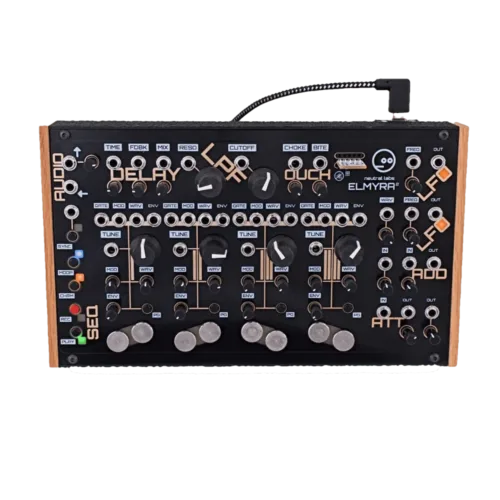 Neutral Labs Elmyra 2 Desktop Four Voice Hybrid Drone Synthesizer (Black)
