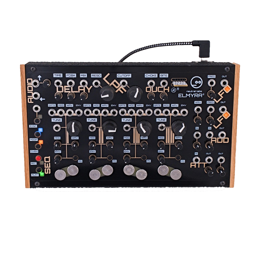 Neutral Labs Elmyra 2 Desktop Four Voice Hybrid Drone Synthesizer