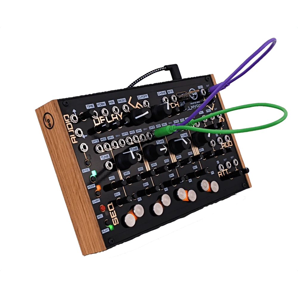 Neutral Labs Elmyra 2 Desktop Four Voice Hybrid Drone Synthesizer (Black) - Image 3