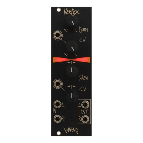 Worng Electronics Vertex Stereo VCA Eurorack Module