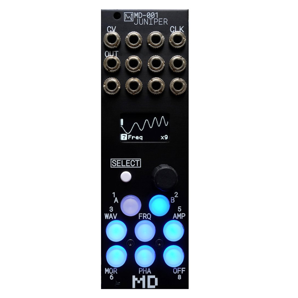 Mnemonic Devices MD-001 Juniper Eurorack Clockable CV Modulator and Recorder Module