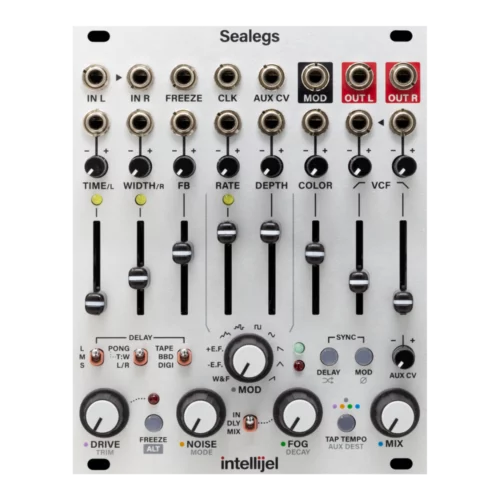 Intellijel Sealegs Eurorack Multi-Model Stereo Character Delay Module
