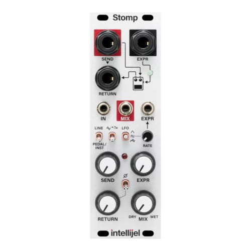 Intellijel Stomp Eurorack Effects Pedal Send and Return Module
