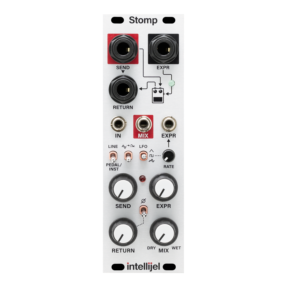 Intellijel Stomp Eurorack Effects Pedal Send and Return Module