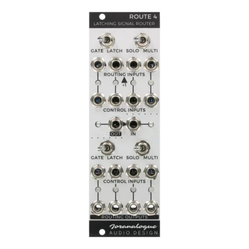 Joranalogue Route 4 Eurorack Latching Signal Router Module