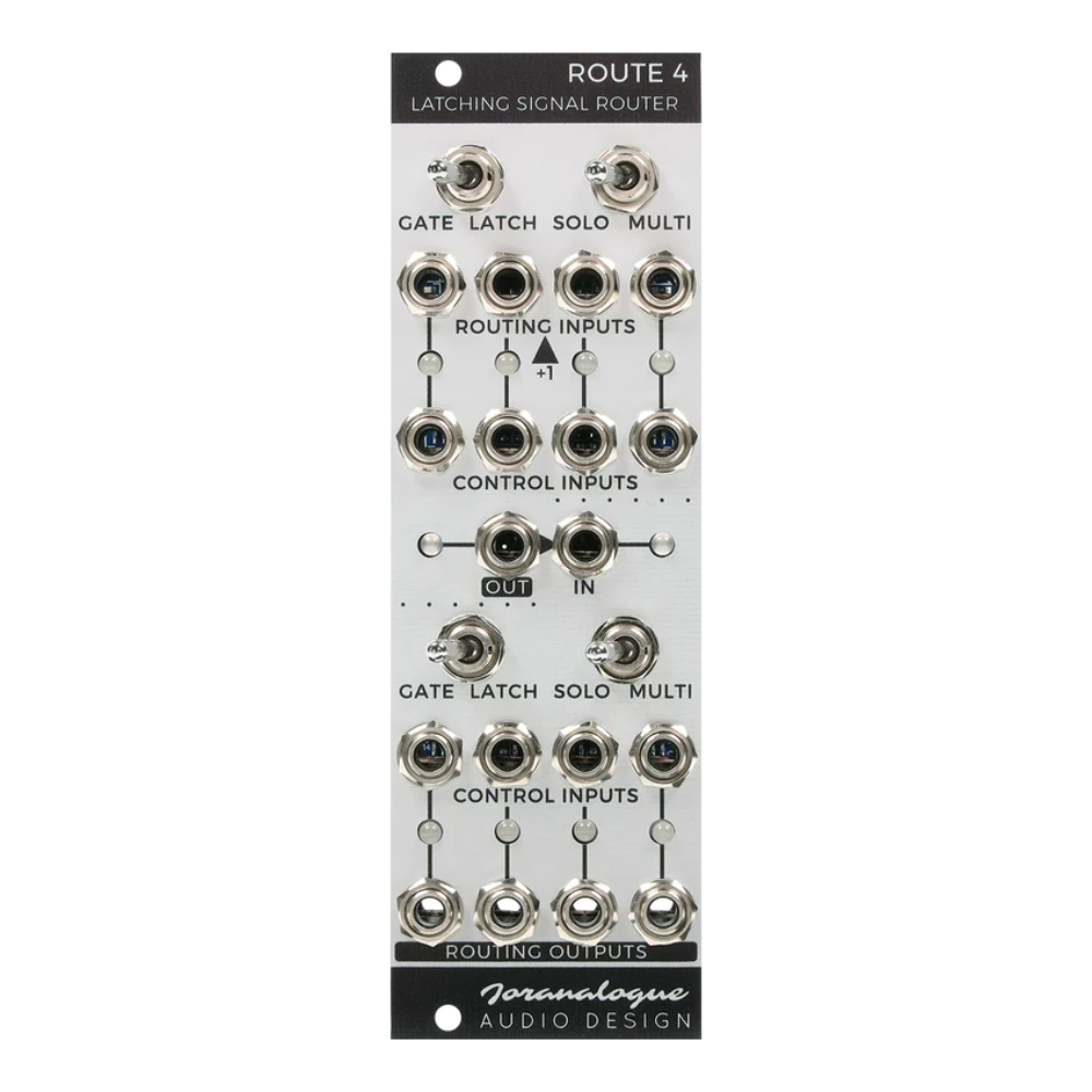 Joranalogue Route 4 Eurorack Latching Signal Router Module