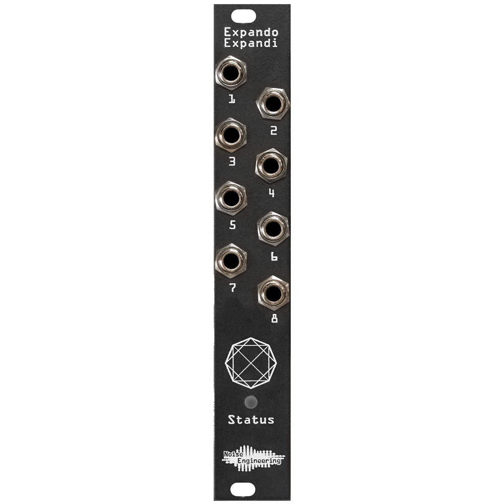 Noise Engineering Expando Expandi Eurorack Expander Module (Xer Mixa) (Black)