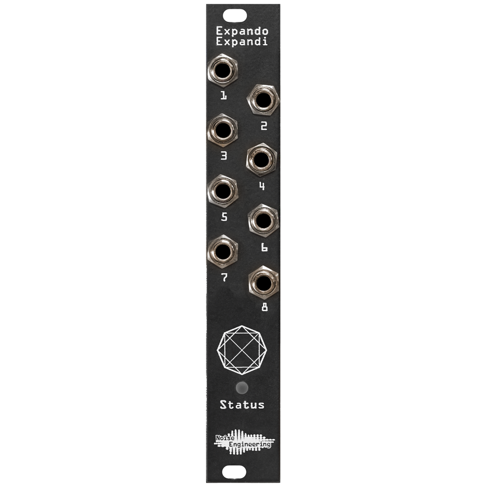 Noise Engineering Expando Expandi Eurorack Expander Module (Xer Mixa) (Black)