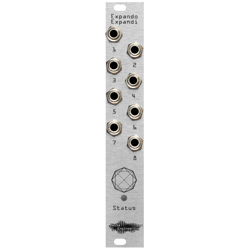 Noise Engineering Expando Expandi Eurorack Expander Module (Xer Mixa) (Silver)