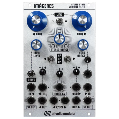 Olivella Modular Imagenes Eurorack State Variable Stereo Filter Module