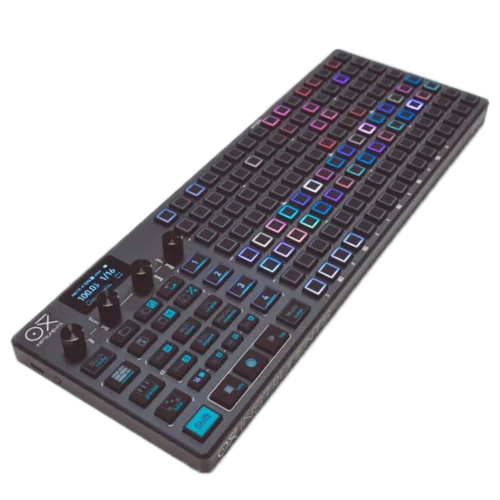 Oxi Instruments One Multitrack Performance Sequencer and Travel Case (Black Edition)