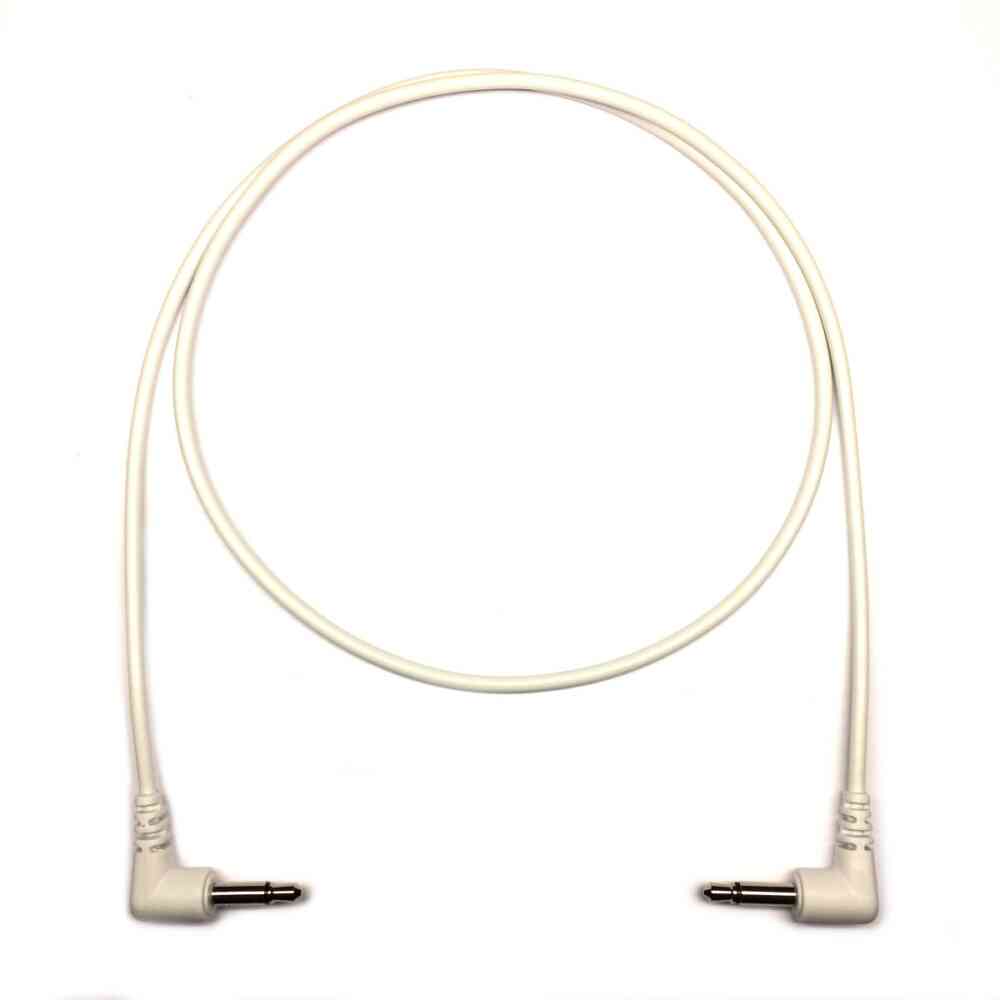 Tendrils Right Angled Eurorack Patch Cable (6 Pack – 60cm – White)