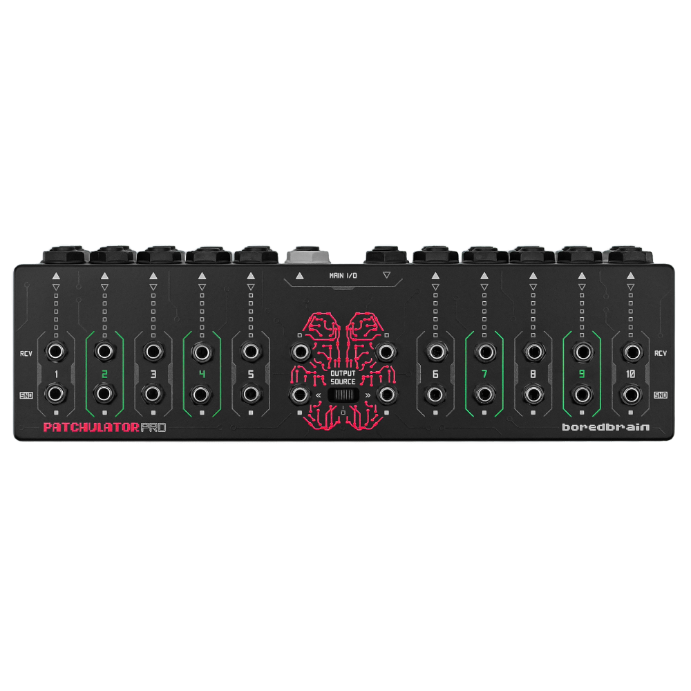 Boredbrain Patchulator Pro Desktop 10 Channel Patchbay