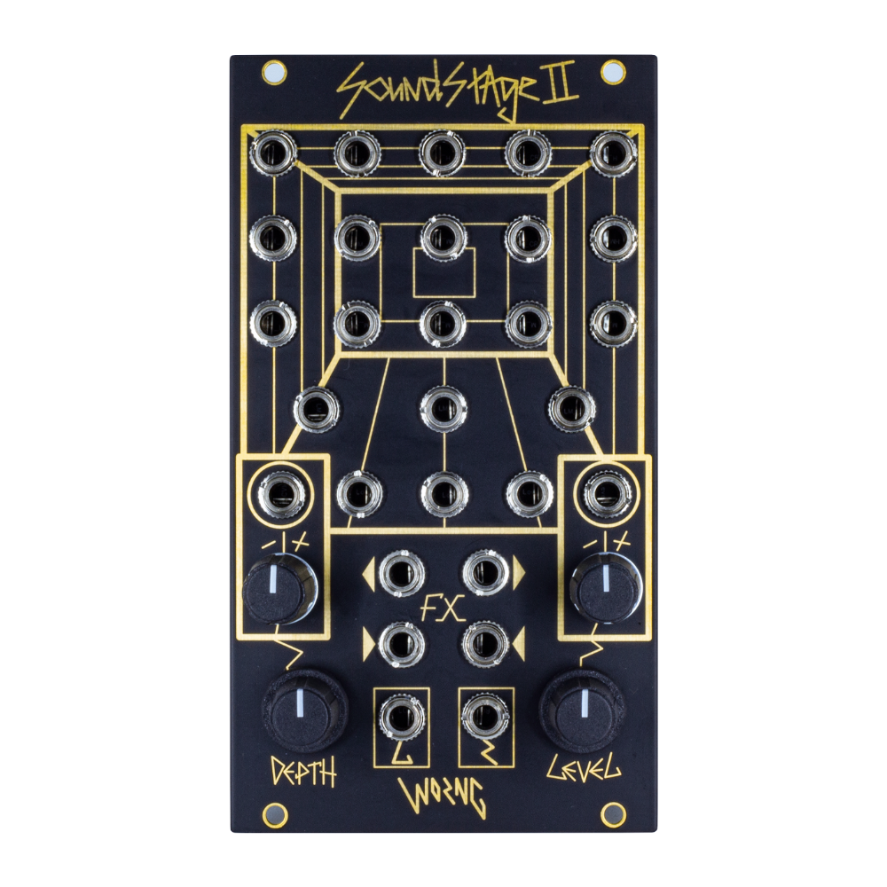 Worng Electronics Soundstage II Spectral Stereo Eurorack Mixer Module