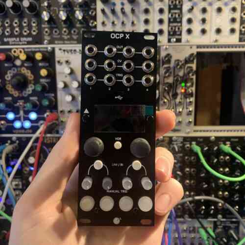 Plum Audio OCP X Eurorack Mult-Function Ornament And Crime Module (uO_C) (Black – 3U) [B-Stock]