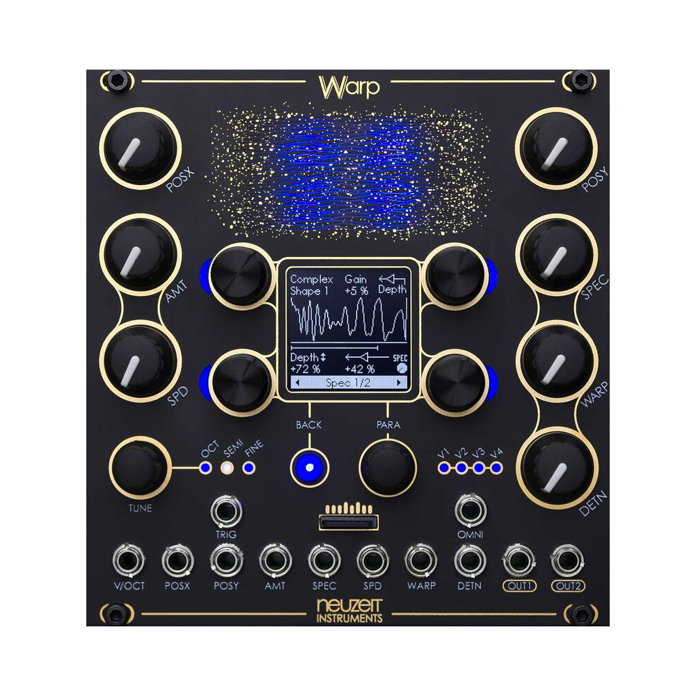 Neuzeit Instruments Warp Eurorack Wavetable Synth Voice Module