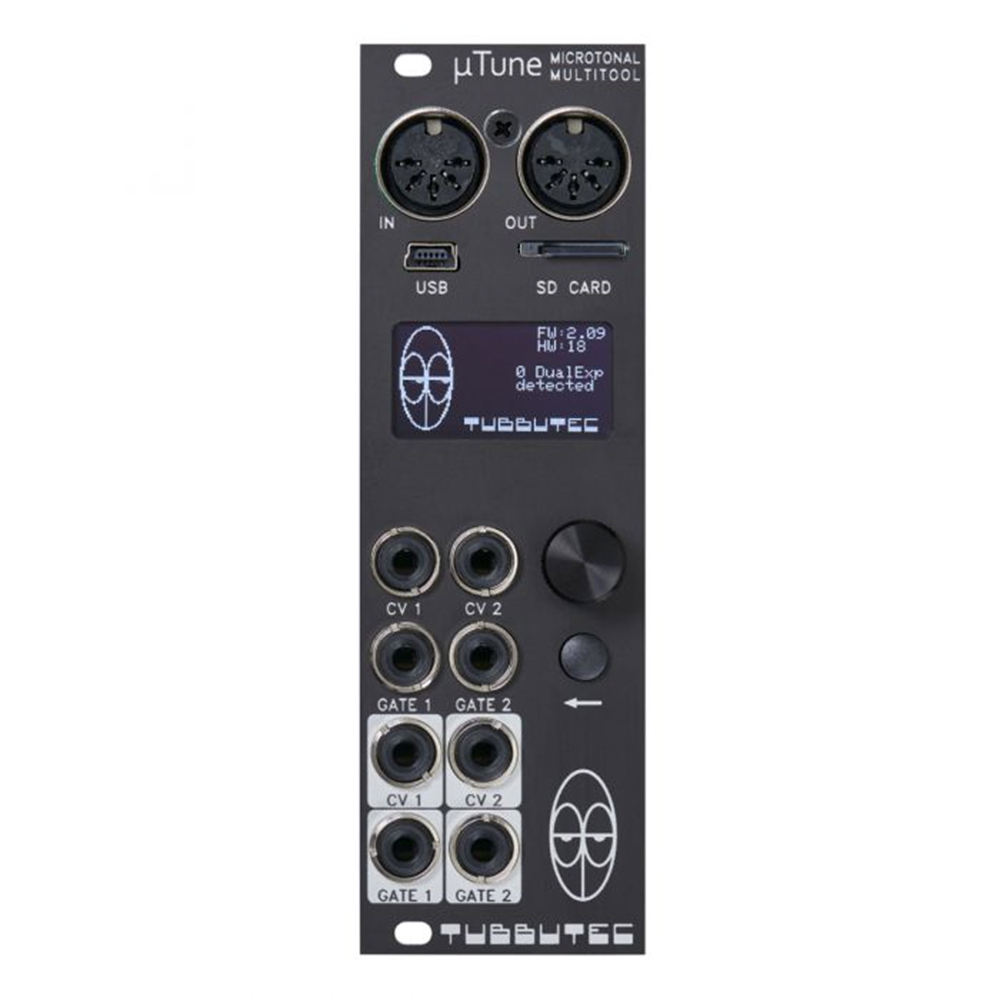 Tubbutec uTune Eurorack Microtonal MIDI/CV Module (Black)