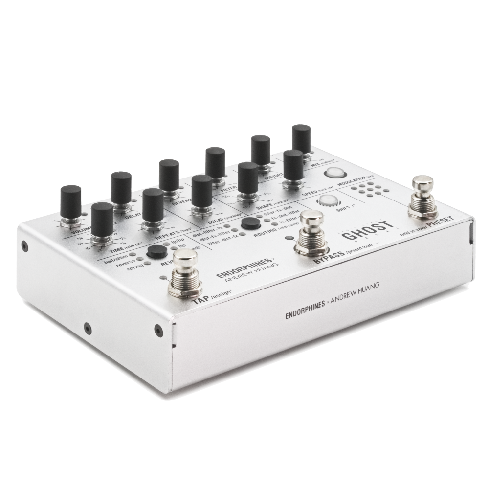 Endorphin.es Ghost Pedal Stereo Multi-FX Unit (Silver