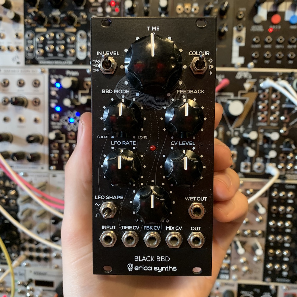 Erica Synths Black BBD Eurorack Delay Module [Ex-Demo]