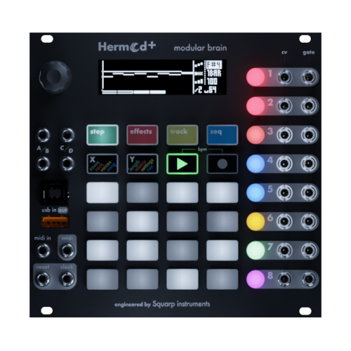 Squarp Instruments Hermod+ Eurorack Sequencer Module