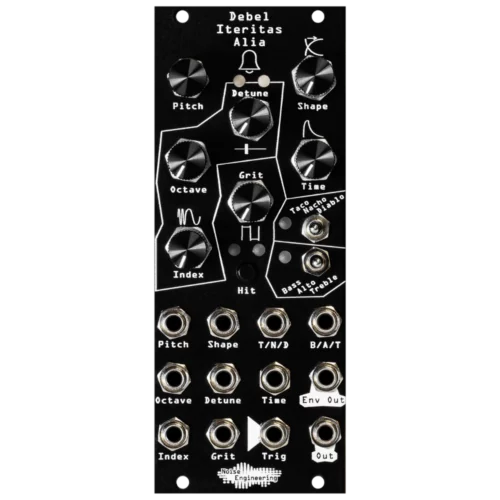Noise Engineering Debel Iteritas Alia Eurorack Drum Synthesizer Module (Black)