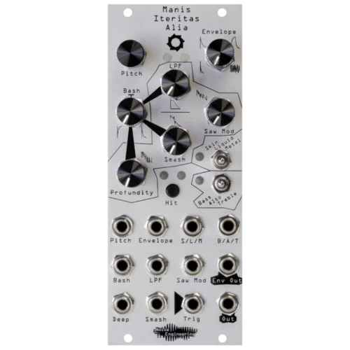 Noise Engineering Manis Iteritas Alia Eurorack Drum Synthesizer Module (Silver)