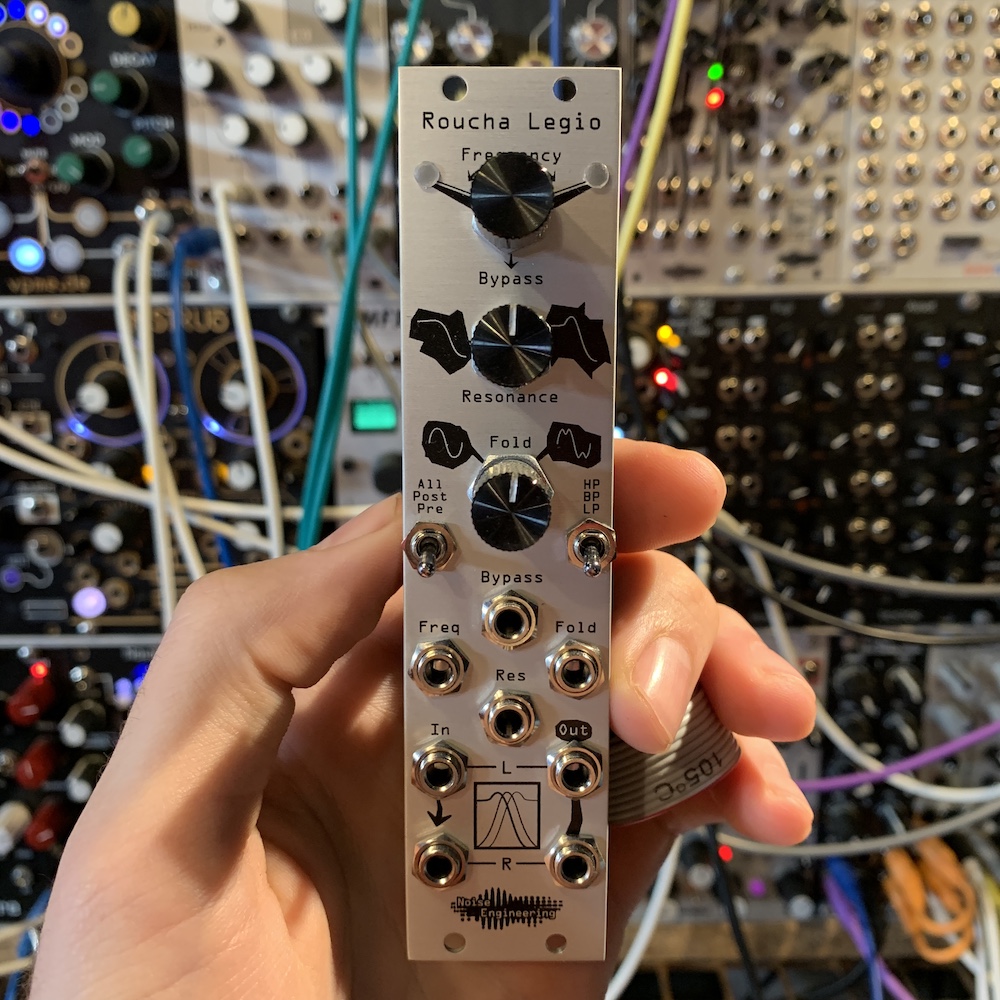 Noise Engineering Roucha Legio Eurorack Stereo Multimode Filter Module (Silver) [Ex-Demo]