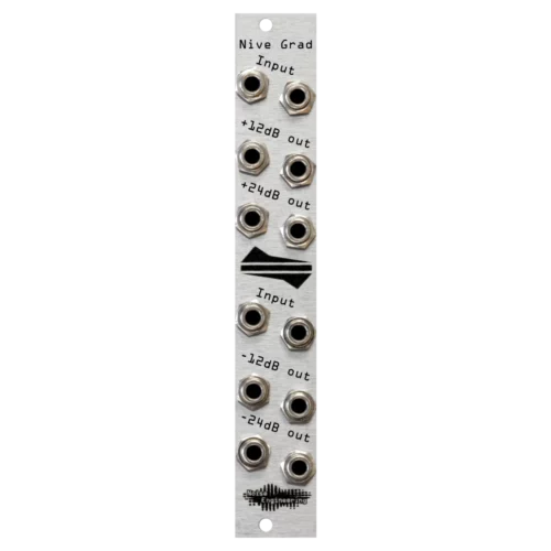 Noise Engineering Nive Grad Eurorack Audio Input and Output Module (Silver)