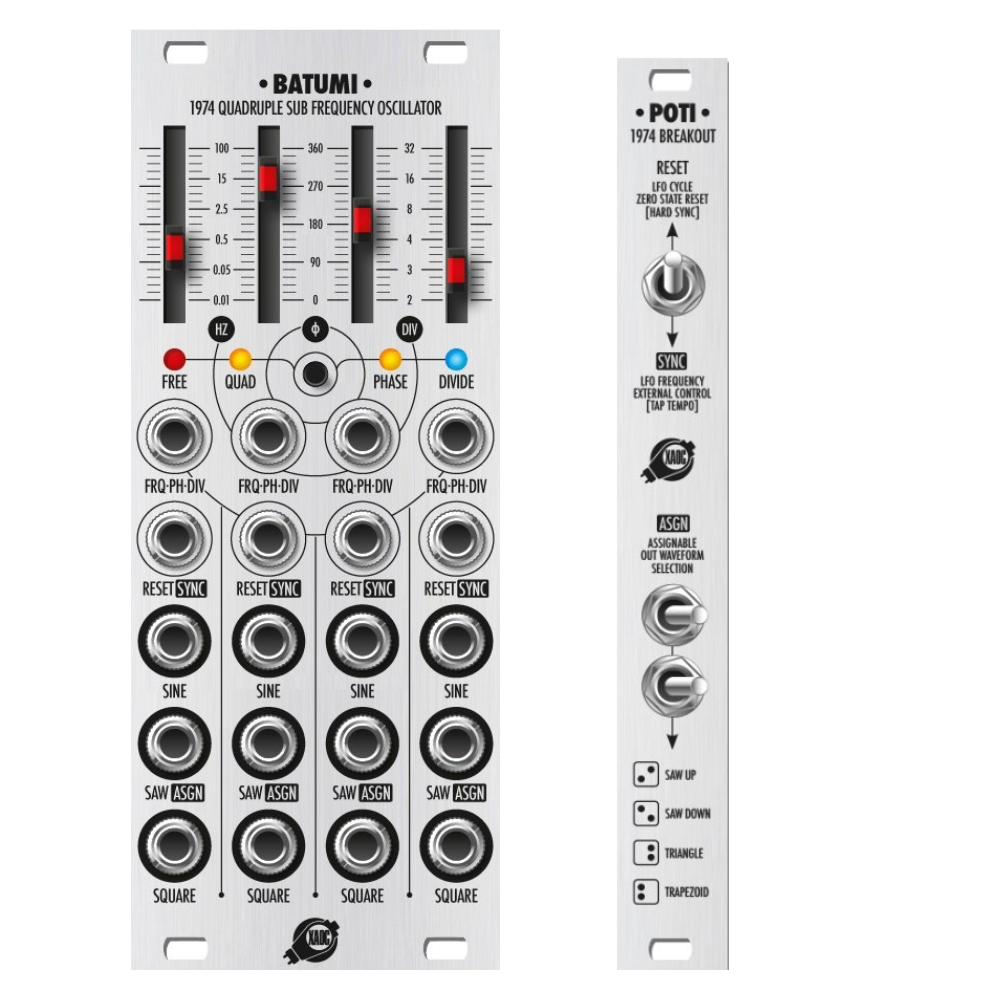 Xaoc Devices Batumi and Poti Eurorack Module Bundle