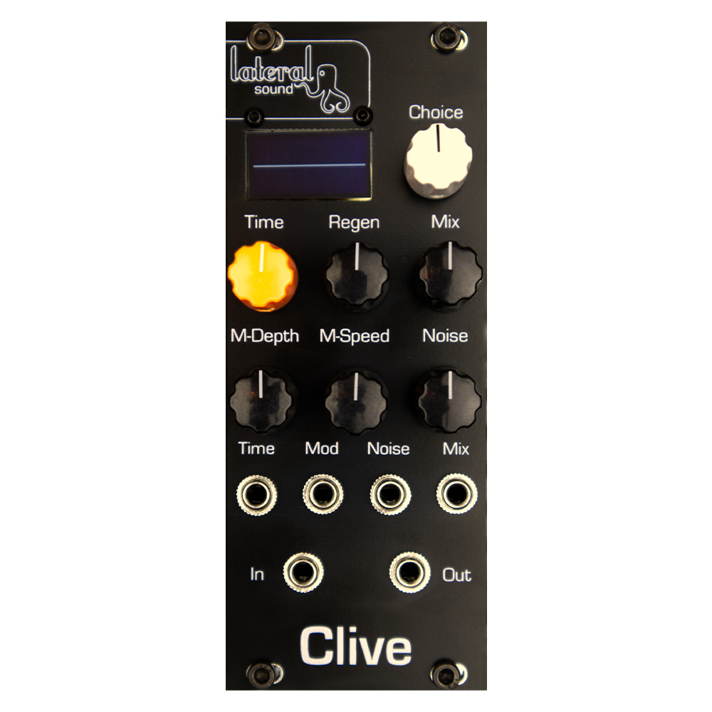 Lateral Sound Clive Eurorack Chaotic Delay/Reverb Module
