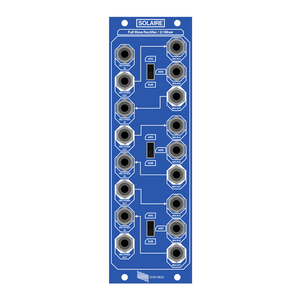 Syntonie Solaire Eurorack Video Rectifier Module