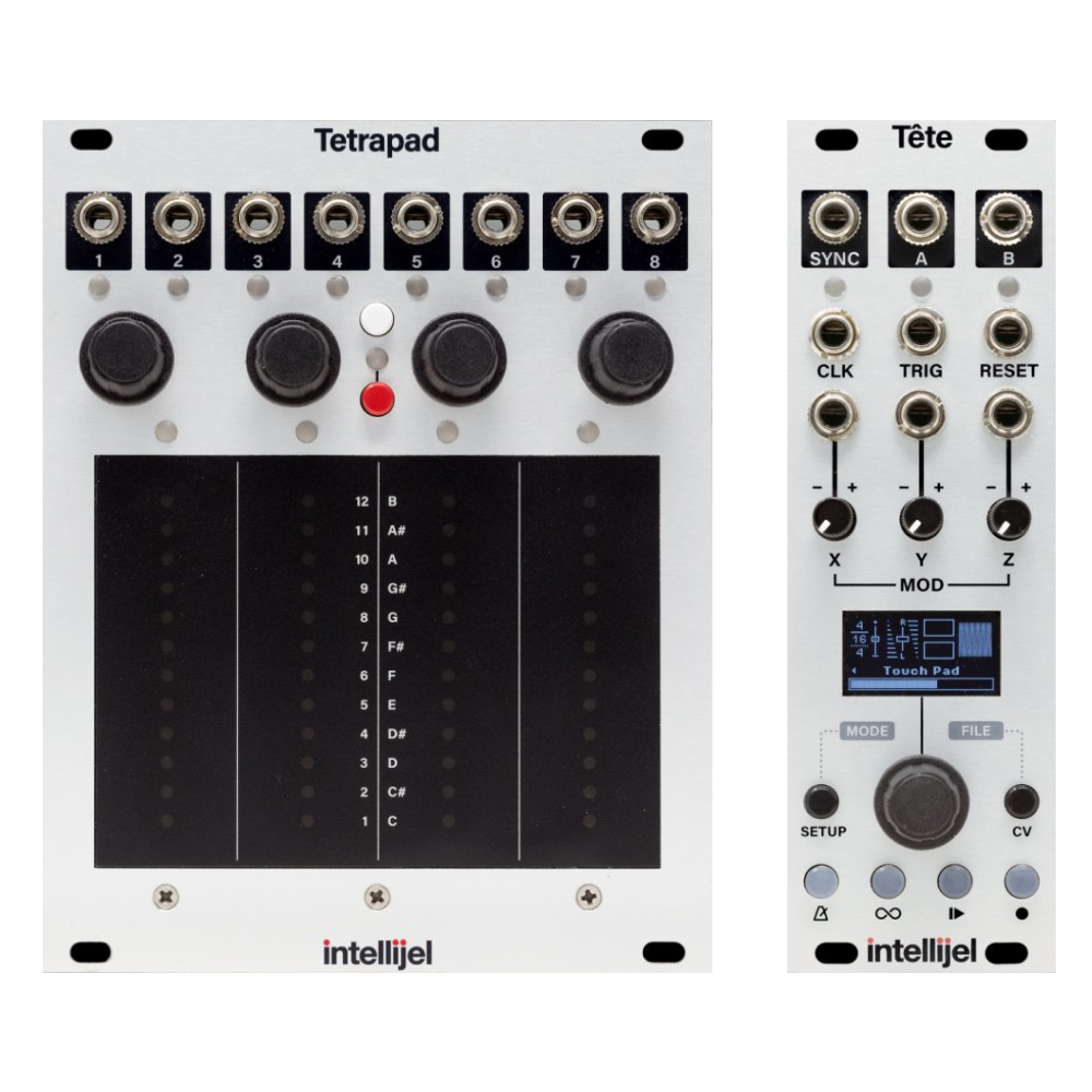 Intellijel Tetrapad and Tete Eurorack Module Bundle