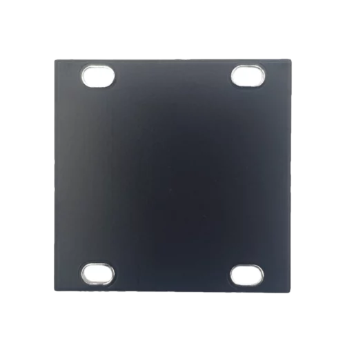 BeepBoop Electronics Eurorack Blank Panel (1U 8hp Black)