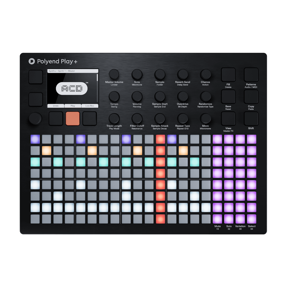 Polyend Play+ 16 Track Groovebox, Synth and Sequencer
