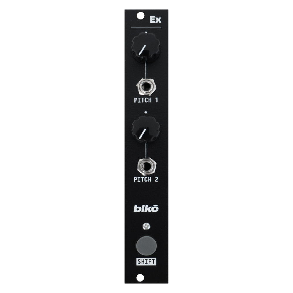 Blukac EX Euroack Expander Module (Endless Processor) (Black)