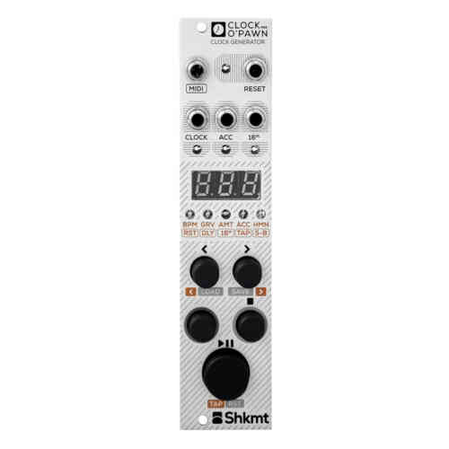 Shakmat Modular Clock O’Pawn MKII Eurorack Clock Generator Module