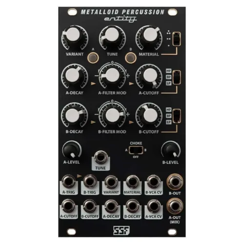 Steady State Fate Entity Metalloid Percussion Eurorack Module