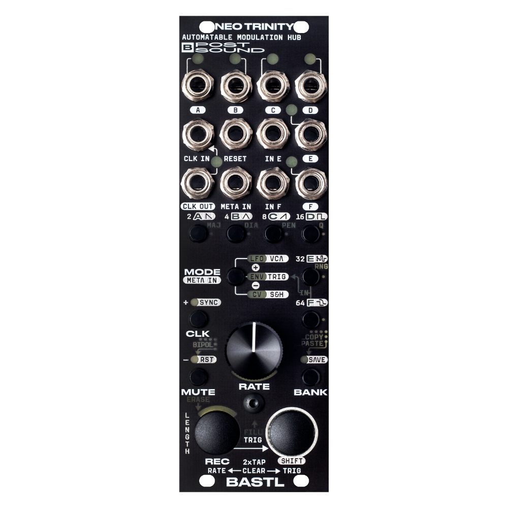 Bastl Instruments Neo Trinity Eurorack 6 Channel Automatable Modulation Hub Module