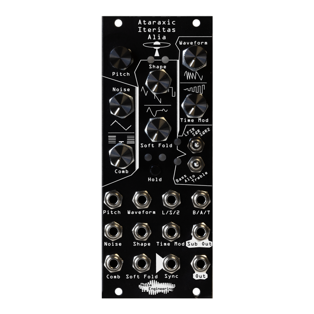 Noise Engineering Ataraxic Iteritas Alia Eurorack Oscillator Module (Black)